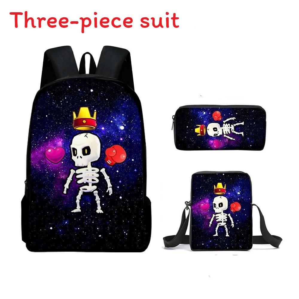 Singing My Monsters Childrens School Bag Three Piece Suit Suitable Gift For