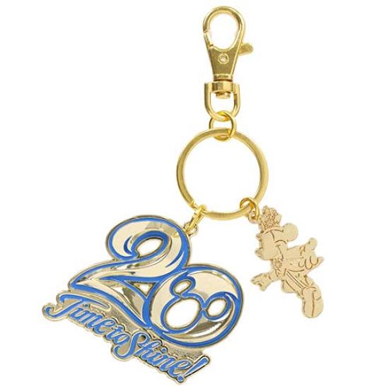 Logo Design Keychain DisneySea 20th Anniversary Time To Disney Merchandise Souvenir [Tokyo Exclusive] Shine!
