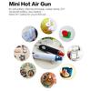 Heat Gun, 300W Electric Hot Air Gun Temperature Shrink FIMO Stamp Seal-white