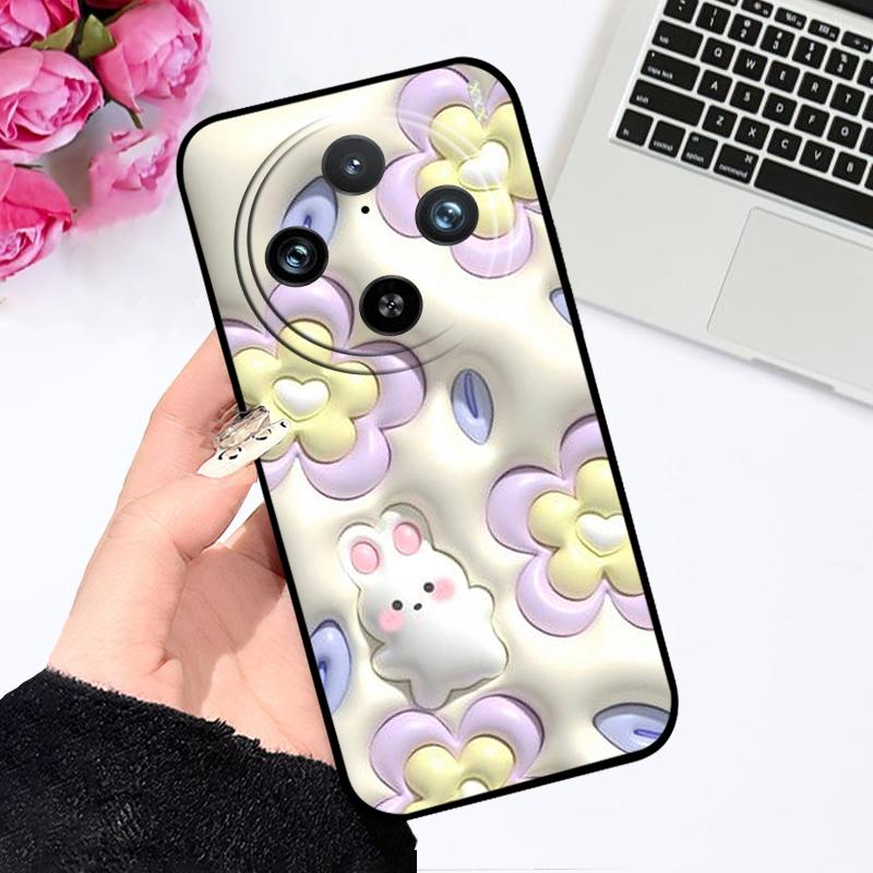 For Vivo X200 Pro mini 5G Case V2419A V2405DA Silicone TPU Phone Cover For VIVO X 200 Fundas X200Pro Cute Astronaut Phone Bags