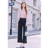 Betu Women's 2025 Spring High-Waist Ankle Straight Wide-Leg Jeans