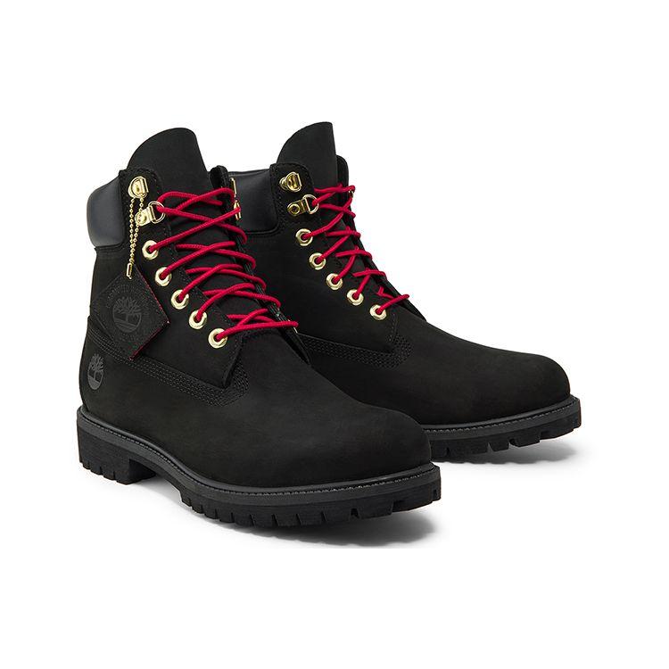Timberland Waterproof Durable Comfortable Versatile Lightweight Short Boots Men boots Black A2GHY001
