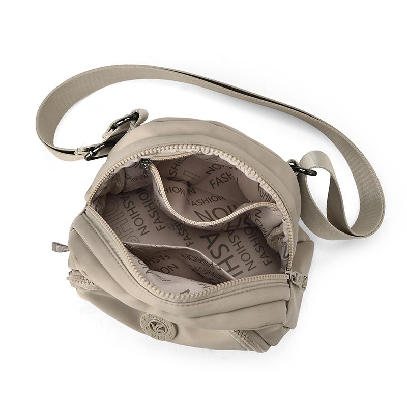 Women's Crossbody Bag Nylon Shell Bag Lightweight Shoulder Bag