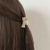 Korean Style Bow Hair Claw Colorful Bowknot Hair Clip Fashion Acetate Claw Clip  Girls
