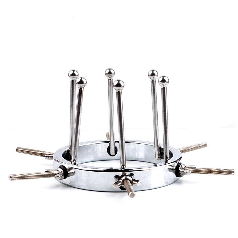 Metal Anal Dilator Butt Plug Expander for Men and Women Training