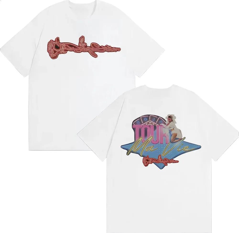 Doja Cat Ma Vie World Tour 2026 Merch Tshirt Unisex Women Clothing Harajuku High Street Tshirts 100 Cotton Short Sleeve T Shirts