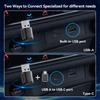 2 IN 1 Wireless Carplay Adapter Wired to Wireless carplay Adapter Plug & Play For Car With Wired CarPlay/ Android Auto