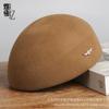 Autumn and Winter Wool Beret Children's Temperament Versatile Casual Literary Newsboy Hat Celebrity Elegant Simple Hat Tide