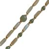 Elegant and gentle natural Hetian jade bracelet for women, vintage light luxury niche white butterfly shell bamboo knot bracelet jewelry