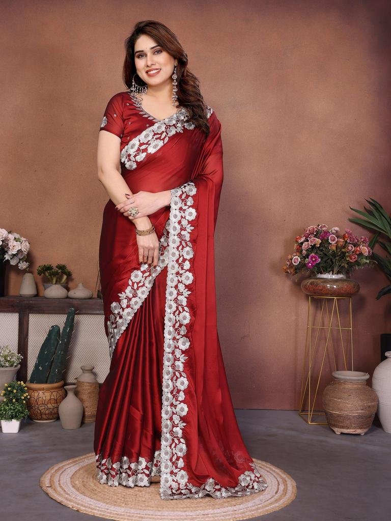 Premium Launch – Party Wear Soft Rangoli Silk Saree