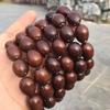 Purple Gold Rat High-Polish Bead Bracelet - Buddhist Style Rice Beads for Couples