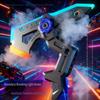 Cool Double Blade Tomahawk Sword Children'S Toy Boy Luminous Double Knife Flow Spray 2-In -1 Sound And Light Axe Laser Sword