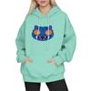 Women's Fashion Long-Sleeve Pullover Hoodie with Fun Movie-Inspired Prints