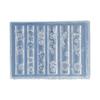 Silicone 3D Nail Embellishment Molds Delicate Shape Small Accessories Crafting Molds Present for Beauty Enthusiasts