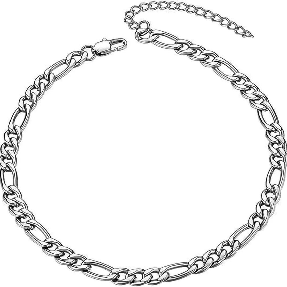 Stylish Stainless Steel Braided Hip-Hop Bracelet for Men