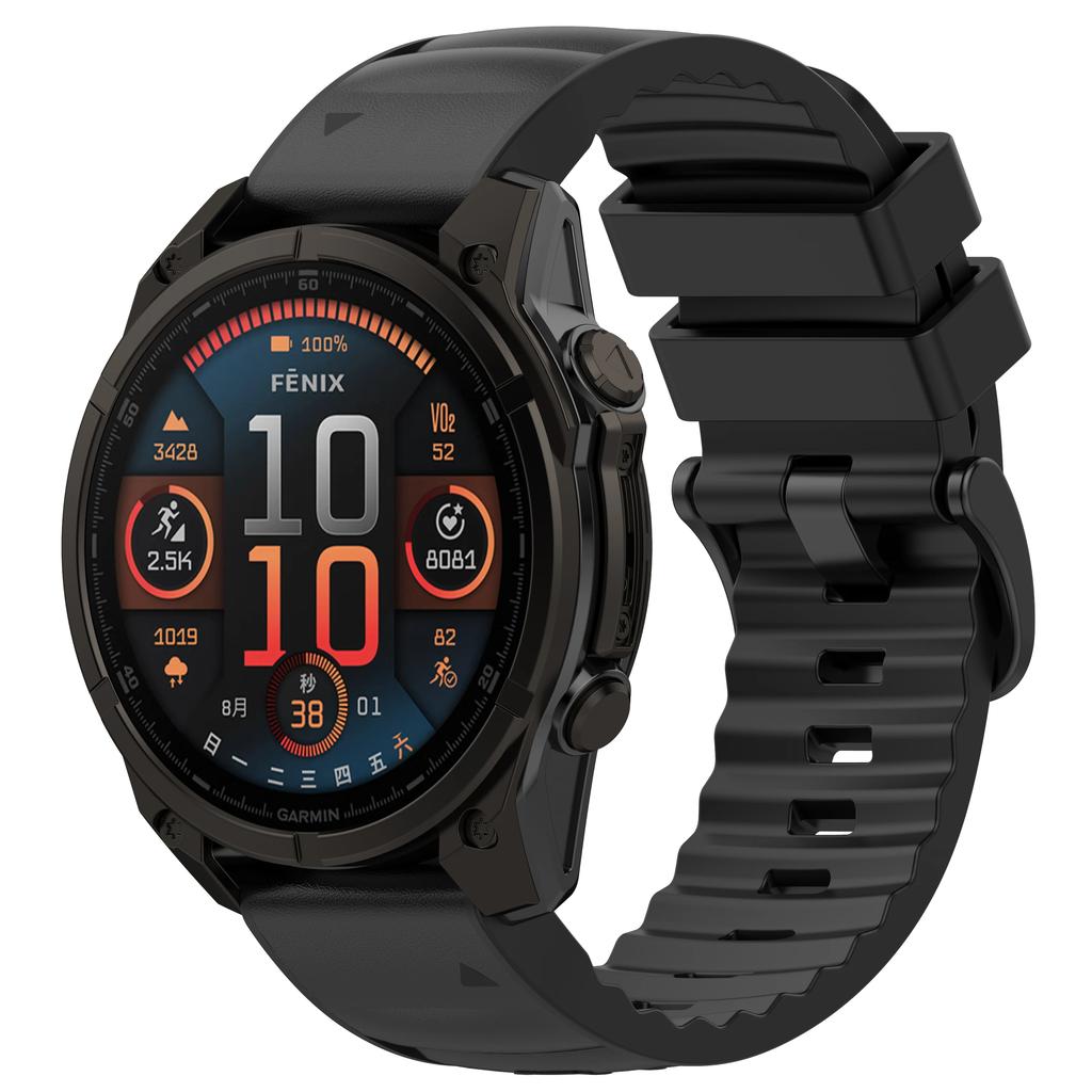 Silikon+Nylon Armband für Garmin Uhr Fenix 8 51/47mm 7/6 7x 6x Band für Forerunner 955 965 für Quatix Smartwatch Sportarmband