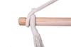 Hammock chair carabiner included Mexican style mesh + chair, off-white