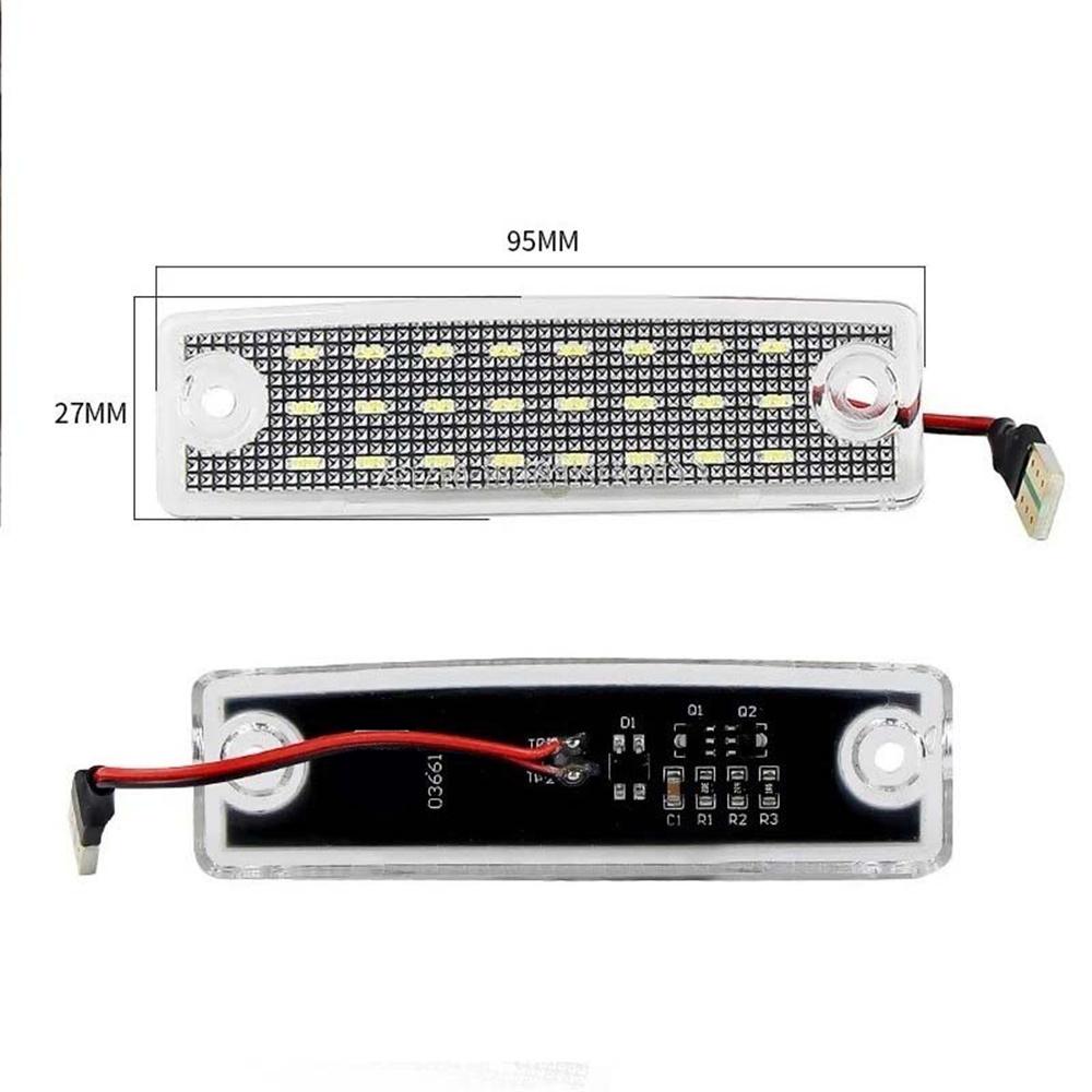 2x LED License Plate Light For Toyota 4Runner 1996-2022 Toyota Sequoia 2008-2019