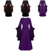 Women's Medieval Renaissance Costume Flared Sleeves And Long Skirt For A Classic Look