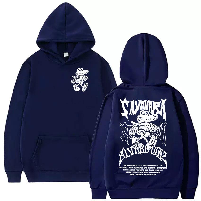 Rapper Alvaro Diaz Sayonara 2025 Album Graphic Hoodie Men Women Fashion Oversized Sweatshirt Casual Fleece Tops Pullover Hoodies