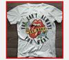 The Rolling Stones You Can’t Always Get What You Want T-shirt Blanc 100% Coton T-shirts Homme Haut S-5XL