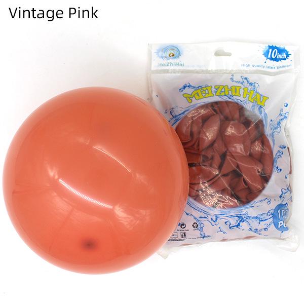 10-Inch Retro Transparent Wedding & Birthday Balloon Set