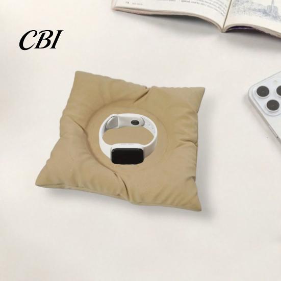 Durable Desktop Coaster 3D Printed Pillow Coaster, One-Piece Molding Tray, Minimalist Burr-free Decorative for Storage And Table Protection Key Watch