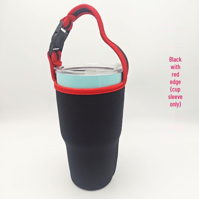30oz Portable Insulated Ice Bucket Sleeve - Anti-Fall, Heat & Scratch-Proof, Diving Material Cup Bag.
