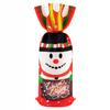 Christmas Bag for Bottle Gift Santa Snowman Bag RED GIFT