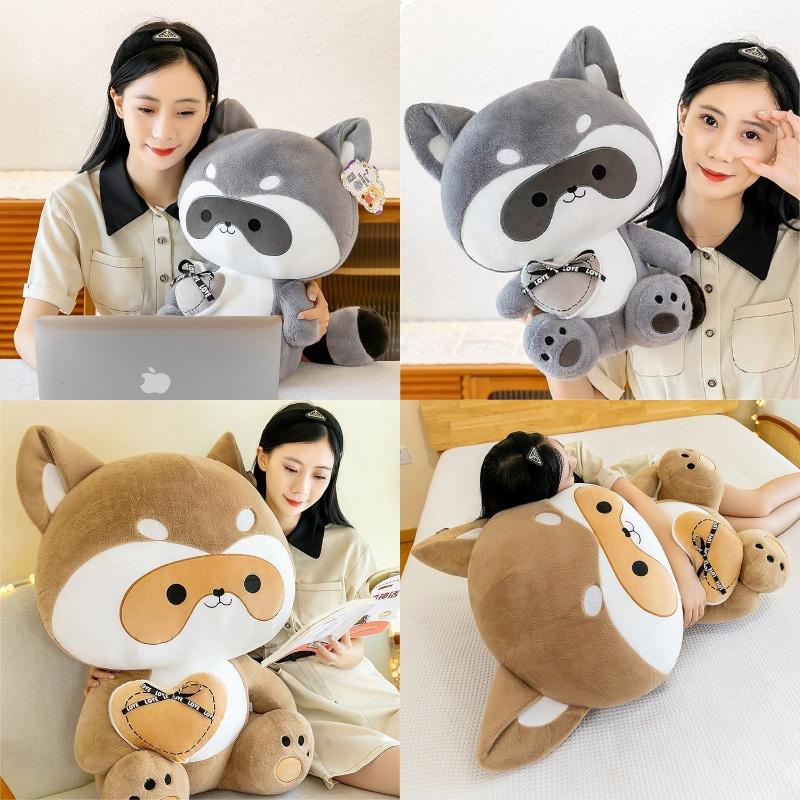 Adorable Stuffed Toy Raccoon For Girls Ideal For Night Market And Arcade