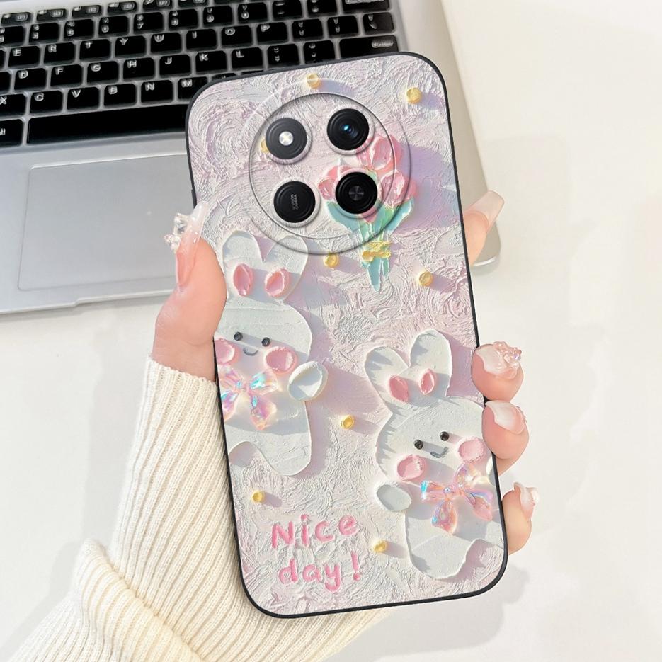 For Honor X9C Case Honor X60 Pro BRP-AN00 Cute Panda Cartoon Cover Soft TPU Phone Cass For Honor X9C HonorX60 Pro HonorX9C Shell