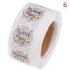 Thank You Stickers Seal Labels Cute Stickers 500Pcs Per Roll Stationery Sticker