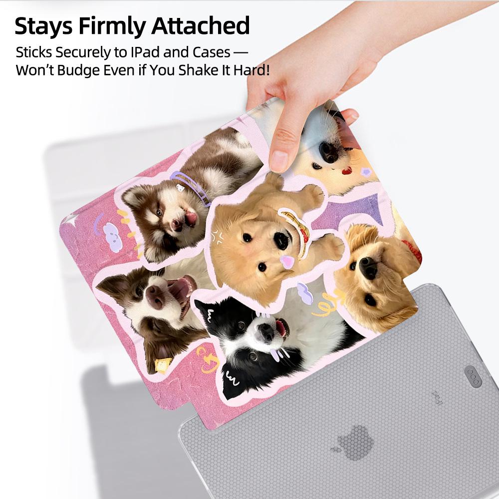3+Y Fold iPad Pro Case 2022/21/20/18, Built-in Pen Slot, Drop-proof Cover