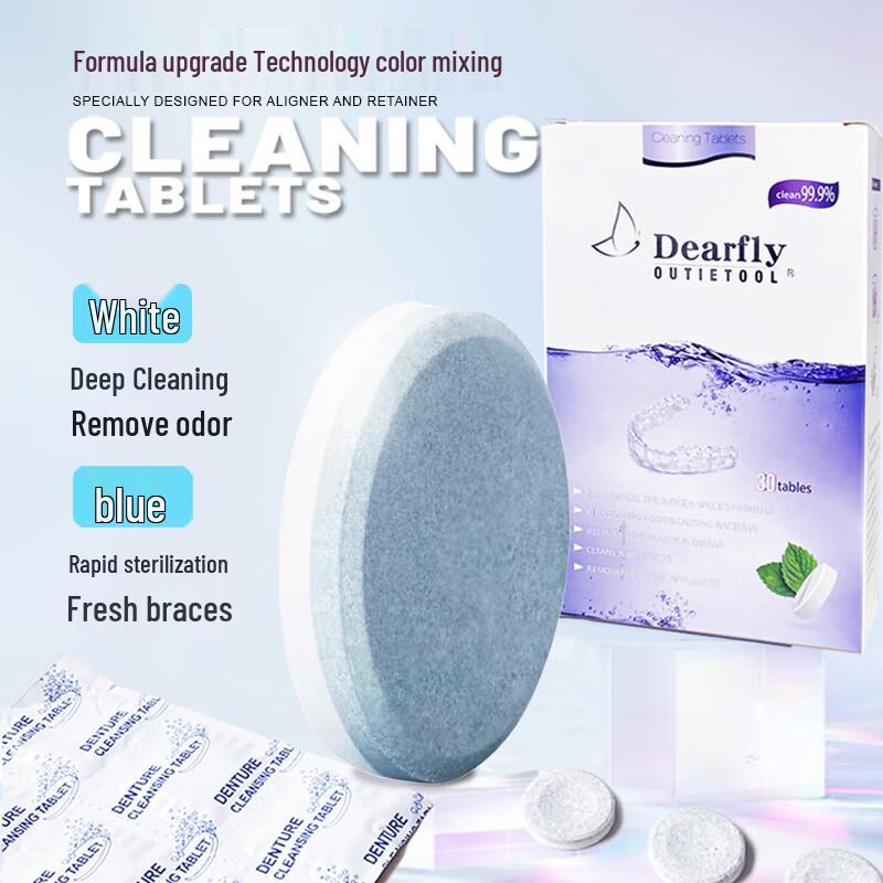 Dearfly Aligner Cleaning Tablets