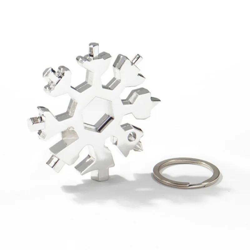 Multifunction Portable Snowflake Wrench EDC Multifunction Torque Metal Hexagonal Octagonal Screwdriver Outdoor Tools