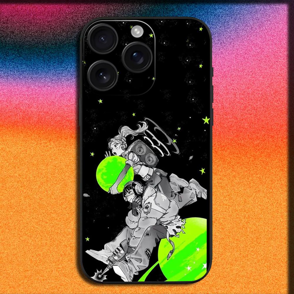 The Green Yuri Guy KiniOto Manga Phone Case For iPhone 16,15,14,13,12,11,Pro,XS,Max,XR,Plus,E,Mini Soft Black Cover