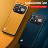 EUCAGR Luxury PU Leather For Infinix Note 60 Pro Silicone Shockproof Phone Case Back Cover For Infinix Note 60Pro Bumper Fundas