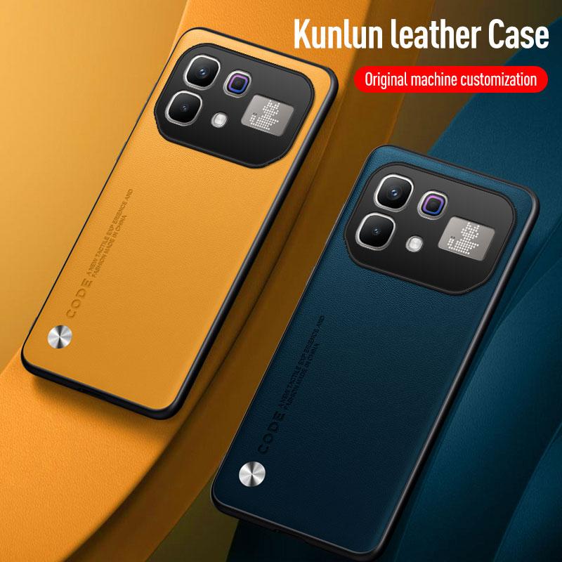 EUCAGR Luxury PU Leather For Infinix Note 60 Pro Silicone Shockproof Phone Case Back Cover For Infinix Note 60Pro Bumper Fundas