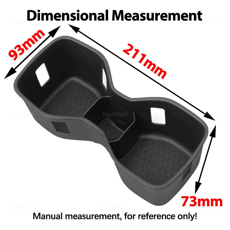 For Nissan Frontier D41 2022-2025 Anti-Slip Storage Box Water Cup Holder Anti Dirt Shock Absorbing Car Interior Accessories