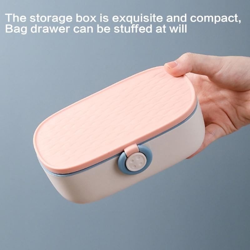20 Compartment Sewing Supplies Storage Case With Secure Plastic and Easy Use Handle for Craft