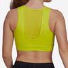 Adidas Fitness Casual Sports Vest Women Tops Fluorescent-Yellow GL4021