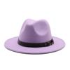 Fashion Jazz Hat Black Woolen Top Hat 60Cm