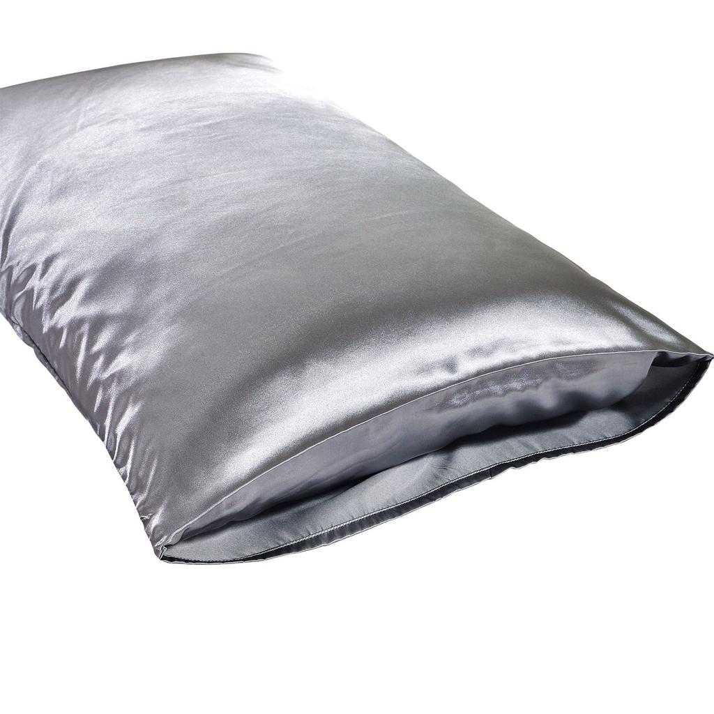 2Pieces Satin Pillowcase Set 50x66cm Optional Color Smooth And Soft Pillow Covers For Hair And Skin Protection