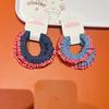 The New Sweet Lace Denim Hair Ring Fashion All-match Girl Hair Rope High-value All-match Ponytail Hair Accessories