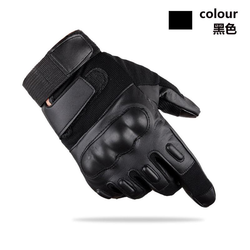 Outdoor Tactical Long Finger Gloves Men's Sports Riding Fitness Motorcycle Fighting Field Non-slip and Wear-resistant Full Finger Mountaineering
