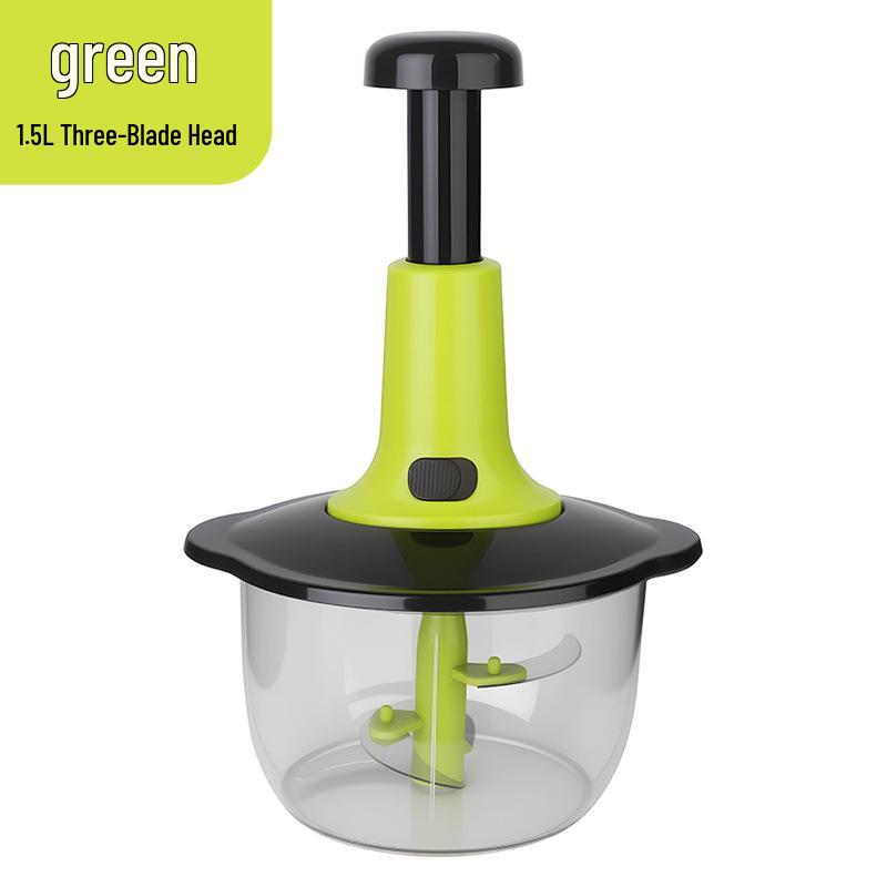 Large Capacity Manual Food Processor & Multifunctional Vegetable Cutter