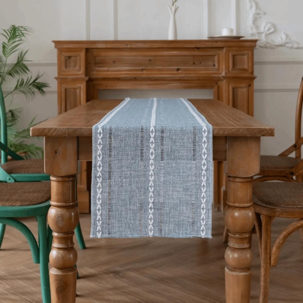 Hollow Design Rustic Banquet Table Runner Long Dining Table Cover Party Table Linen  Shelf Cabinet