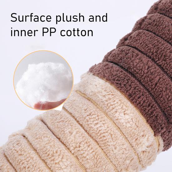 Plush Animal Dog Toy Interactive Squeaky Chew Toy Soft Stuffed Long Cow Elephant Tug-of-War Toy for Teething Boredom Relief
