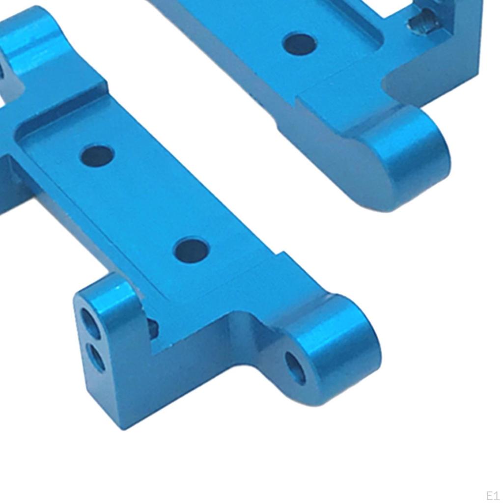 2 Pieces Metal Upper Arm Mount 1:10 Scale Car accessories Upgrades Support Replacement for J3 RC