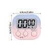 Electronic Kitchen Cooking Baking Timer Kids Time Manager Alarm Clock Magnetic Lcd Digital Count Down Up Study Stopwatch